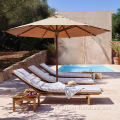 Combinação de cadeira de jardim de praia de piscina ao ar livre